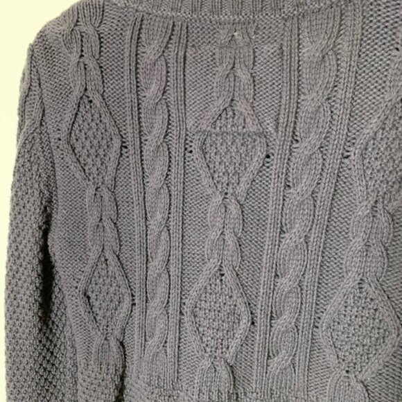 H&M Brown Knit Long Sleeve Sweater Size Small - Picture 7 of 7